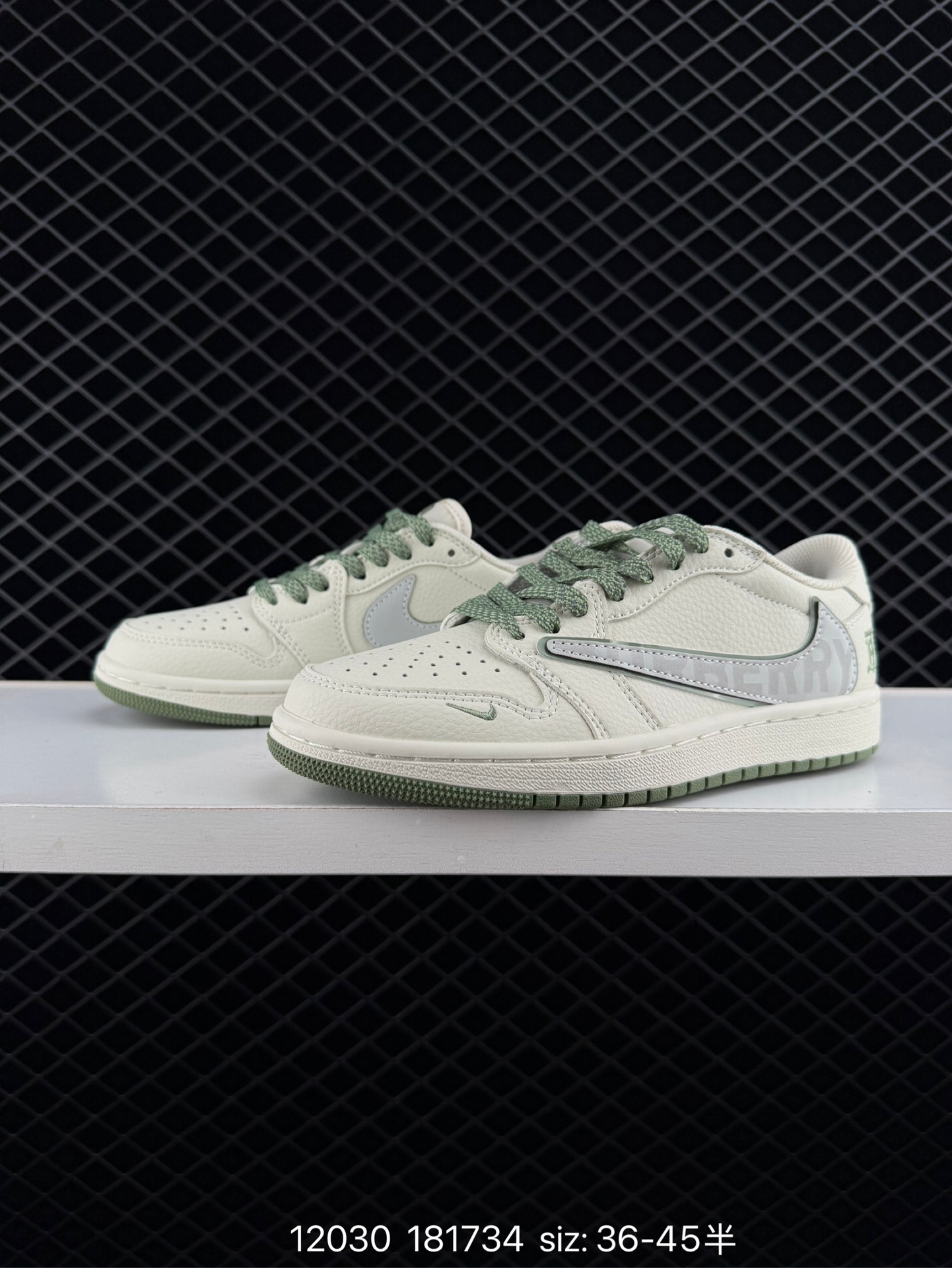 Air Jordan 1 Low GS”Light Smoke Grey/Black“AJ1